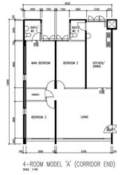 Blk 133 Eunos Spring (Bedok), HDB 4 Rooms #638194021
